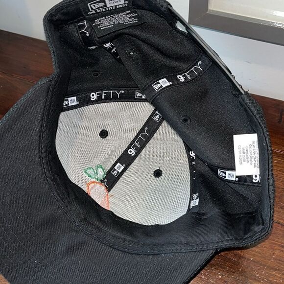 Black New Era Jannik Sinner SnapBack Tennis Carrot French Open Hat Cap US Open - Picture 4 of 6